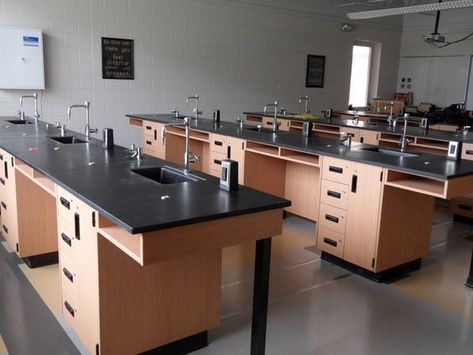 #Childwood #School #Collage #Furniture #Supplier and #Manufacturer #Bangalore. We provide best #LabFurniture and more. Visit our website for Quote https://buff.ly/2AS8otW School Science Lab, Biology Lesson Plans, Science Room, Classroom Interior, Laboratory Design, Interactive Science, School Interior, Biology Lessons, Chemistry Labs