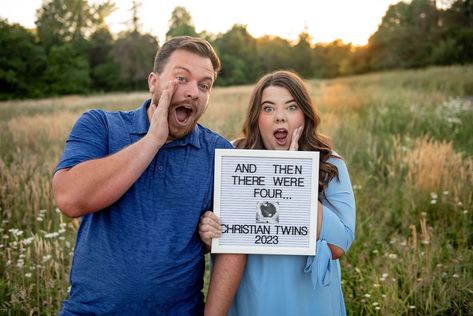 Letter board pregnancy announcement Letter Board Pregnancy Announcement, Twin Pregnancy Announcement, Twin Pregnancy, Pregnancy Announcement, Letter Board, Twins, Couple Photos