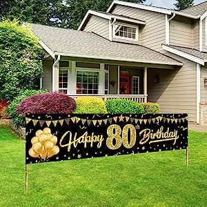 80th Birthday Yard Banner 90th Birthday Banner, 80th Birthday Banner, 60th Birthday Banner, Selamat Hari Jadi, Happy Birthday Yard Signs, Happy 90th Birthday, Happy 80th Birthday, Birthday Yard Signs, Happy 16th Birthday