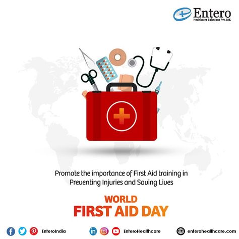 Every year, World First Aid Day is observed on the second Saturday of September to spread awareness on first aid and how it can prevent injuries and save lives in a critical situation. For product range you can visit at https://t.co/0eMylG8Ib7 https://t.co/NNGdvjhVbX World First Aid Day, Product Range, Save Life, Injury Prevention, First Aid, Saving Lives, First World, Health Care, Two By Two