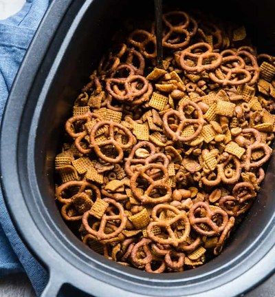 17 Shelf-Stable Snacks You Can Make in Bulk | SELF Original Chex Mix Recipes, Chex Mix Crock Pot, Original Chex Mix, Slow Cooker Holiday Recipes, Making Beef Jerky, Original Chex, Homemade Pita Chips, Cheesy Crackers, Spicy Nuts