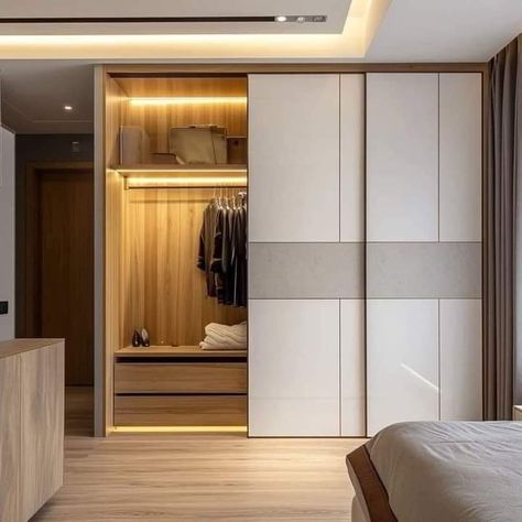 Wardrobe Design Bedroom Sliding, Sliding Wardrobe Designs, Wardrobe Laminate Design, Sliding Door Wardrobe Designs, Wall Wardrobe Design, Wooden Wardrobe Design, Wardrobe Design Modern, Bedroom Wardrobe Design, Closet Design Layout