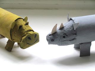 A Patchwork Life: A Rhino and a Hippo roll up to the Zoo Hippo Craft, Cardboard Tube Crafts, Zoo Crafts, School Kids Crafts, Bug Hotel, Toilet Paper Tube, Egg Carton Crafts, Toilet Paper Roll Crafts, Paper Roll Crafts