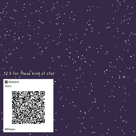 Star Brush Qr Code, Ibis Star Brush Code, Ibis Paint X Star Brush, Sky Brush Ibispaint, Galaxy Brush Ibis Paint, Ibispaintx Star Brush, Ibispaint Star Brush, Star Brush Ibis Paint, Ibis Code