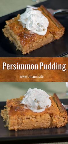 Persimmon Pie Recipe, Family Deserts, Persimmon Cookies, Persimmon Pudding, Persimmon Recipes, Fruit Tart Recipe, Tiramisu Dessert, Fall Yall, Fall Flavors