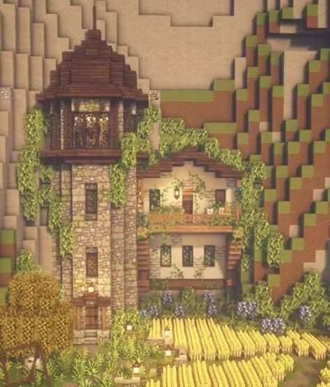 Villa Minecraft, Construction Minecraft, Case Minecraft, House In Minecraft, Houses Minecraft, Rumah Minecraft Sederhana, Minecraft Mansion, Starter House, Minecraft Structures