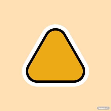 Animated Warning Sign Sticker Image Graphic, Exclamation Mark, Ui Animation, Icon Gif, In Gif, Sign Sticker, Image Background, Warning Sign, Small Decor