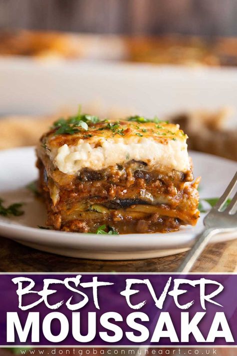 Recipe For Moussaka, Mousaka Recipe Aubergine, Mousacca Recipe, Mousaka Recipe Greek Keto, Greek Eggplant Moussaka, Mousaka Recipe Keto, Authentic Greek Moussaka Recipe, Authentic Moussaka Recipe, Eggplant Recipes Moussaka