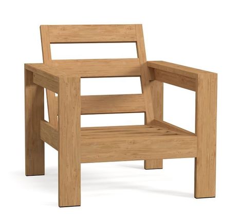 Malibu Teak Lounge Chair Frame | Pottery Barn | Teak lounge chair, Furniture, Teak Wooden Chair Diy, Decking Options, Teak Lounge Chair, Weathered Furniture, Outdoor Wood Furniture, Lounge Chair Cushions, Chair Frame, Wooden Sofa Set, Out Of Office