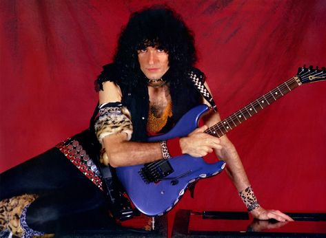 Bruce Kulick - When I first joined KISS, OKEJ magazine... | Facebook Bruce Kulick, Eric Carr, Kiss Army, Pinup Style, Hot Band, Pin Up Style, Fashion Pictures, Guitarist, Photo Shoot