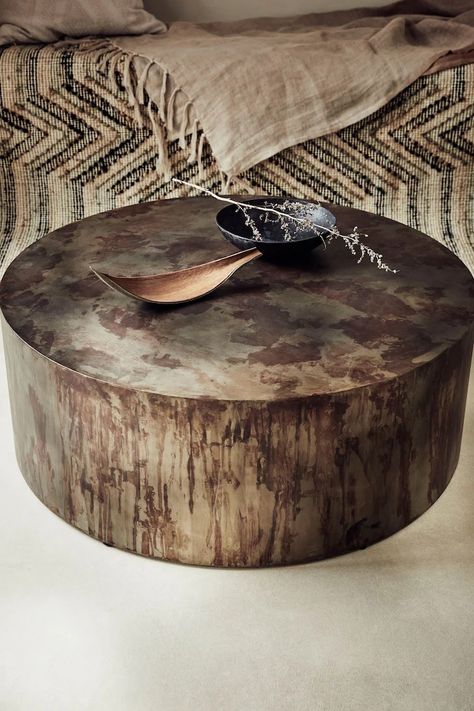 Oversized Coffee Table, Drum Coffee Table, Furniture Coffee Tables, Centre Piece, Table Display, Contemporary Aesthetic, Centre Pieces, French Connection, The Crown