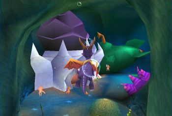 Seashell Shore | Spyro Wiki | FANDOM powered by Wikia Sunrise Spring, Dragon Eggs, Spyro The Dragon, Dragon Egg, Shell Beach, The Sunrise, Year Of The Dragon, The Dragon, Seals