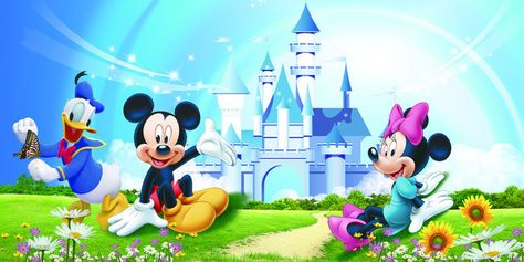 Disney World Wallpaper, Youtube Backdrops, Mickey Mouse Photos, Background Photo Studio, World Wallpaper, Mickey Y Minnie, Scenic Photography, Themes Photo, Studio Backdrops