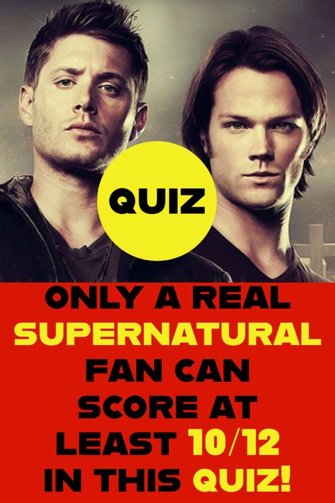 Supernatural Quiz, Supernatural Quizzes, Movie Quizzes, Personality Game, Quizzes Funny, Boyfriend Quiz, Play Quiz, Quiz Questions And Answers, Popular Tv Series