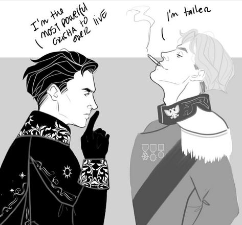 Grisha Verse Fanart, The Darkling Fanart, Darklina Fanart, Darkling Fanart, Bad Sketches, Nikolai Lantsov, Grisha Verse, Bone Books, Grisha Trilogy