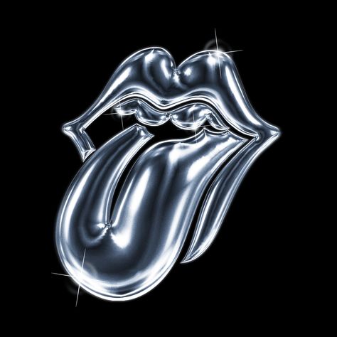 Rolling Stones Logo, Font Bubble, Bubble Font, Metal Font, New Retro Wave, Album Art Design, Graphic Poster Art, Graphic Design Fonts, Cover Art Design