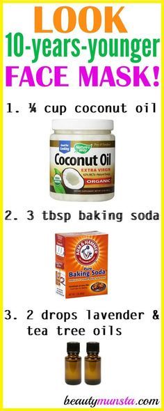 Do you want to look 10 years younger?! Try using coconut oil and baking soda for wrinkles 3 times a week! What Coconut Oil and Baking Soda Does for Wrinkles Coconut oil and baking soda are both amazing anti-aging ingredients. Baking soda helps with cleansing skin, gentle exfoliation, shrinking large pores and firming the face. … Coconut Oil And Baking Soda, Health Coconut Oil, Skin Cream Anti Aging, Cleansing Skin, Coconut Oil Uses, Baking Soda Shampoo, Anti Aging Ingredients, Large Pores, Skin Cleanse