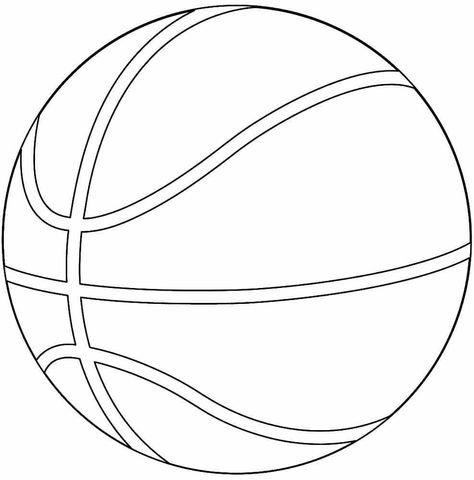 Basketball Coloring Pages, Football Coloring, Basketball Drawings, Elsa Pictures, Basket Nba, Kevin Garnett, Tree Coloring Page, Printable Pictures, Basketball Ball