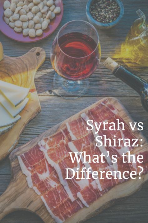 If you're a wine connoisseur or even a casual enthusiast, chances are you've come across the grape varietals Syrah and Shiraz in your travels. But do you know the difference between these two vintages? Syrah and Shiraz may appear to be two sides of the same coin, but in reality the two grapes offer unique flavor profiles and production styles. Get ready to discover the real differences between Syrah vs Shiraz! Syrah Wine, Shiraz Wine, Wine Basics, Wine Tasting Outfit, Wine 101, Wine Education, Wine Connoisseur, Wine Selection, Summer Wines