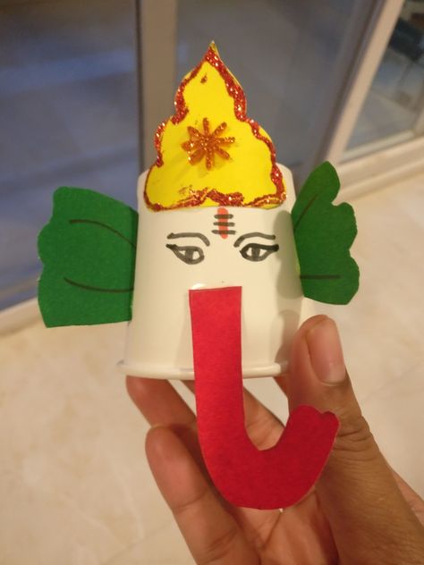 Ganesh chaturthi activity for kids Ganapati Activity For Kids, Ganapati Craft For Kids, Ganesh Activity For Kids, Ganpati Activity For Preschool, Ganpati Activity For Kids, Ganesha Crafts Ideas, Ganesh Chaturthi Craft For Kids, Ganpati Craft Ideas For Kids, Ganesh Chaturthi Activity For Kids