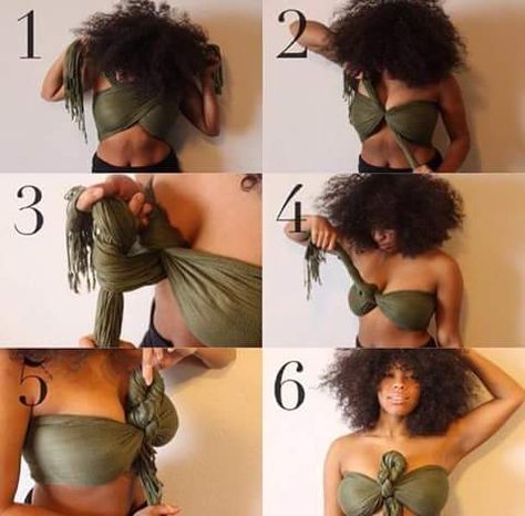 Scarf bra Tshirt Dress Diy, Bra Diy, Scarf Tops, Art Costumes, How To Wear Shirt, Tie A Scarf, Easy Diy Clothes, Diy Bra, Upcycle Clothes Diy