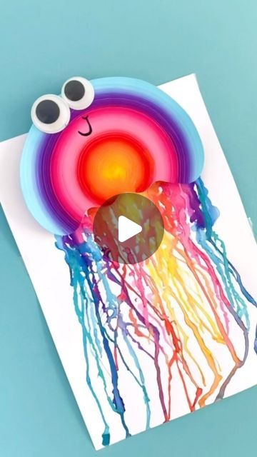 Ocean Child Crafts on Instagram: "Happy World Ocean Day!💦💙🐬🐳🐠 It’s no surprise that ocean-themed crafts are one of our favorites. To celebrate this special day, we have this fantastic rainbow jellyfish craft tutorial for you! This jellyfish craft is super fun to create, so SAVE this craft activity and try it this summer! 👌🏼😃  Check our Instagram stories for more unique ocean-themed craft ideas by other creators.💙  #worldoceanday #happyworldoceanday #jellyfishcraft #summercraft #oceancraft #bastelnmitkindern #basteln #knutselen #recyclemeplay #kidscrafts" Ocean Day Activities For Kids, World Ocean Day Activities For Kids, Ocean Day Activities, Rainbow Jellyfish, Ocean Theme Crafts, World Ocean Day, Diy Jelly, Colorful Jellyfish, Jellyfish Craft