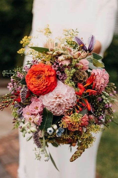 Rustic Wedding Flowers Bouquet, Wildflower Wedding Bouquet, Church Wedding Flowers, Spring Wedding Bouquets, Cheap Wedding Flowers, Red Bouquet Wedding, Summer Wedding Bouquets, Beach Wedding Flowers, Bridal Bouquet Flowers