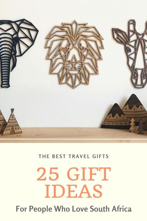 25 gift ideas for people who love South Africa African Gifts Ideas, South African Crafts, South African Christmas, South African Gifts, South African Decor, Romantic Birthday Gifts, African Christmas, South African Design, Visit South Africa