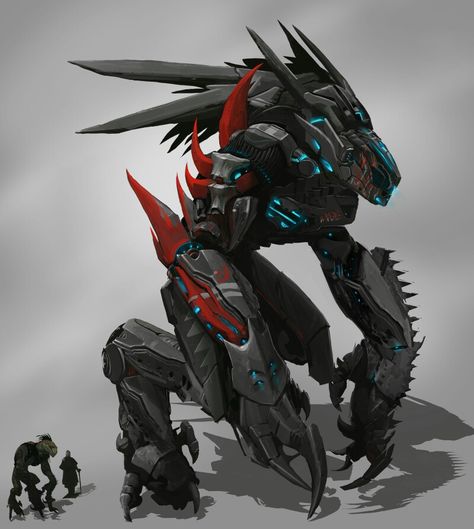 Possible study for Kalasag Monster Verse, Mech Design, Robot Animal, Mecha Suit, Mech Suit, Battle Suit, Cool Robots, Arte Robot, Titanfall