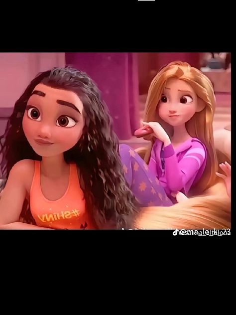 Maryam Aesthetic, Disney Besties, Disney Princess Moana, Ralph Breaks The Internet, Princess Moana, Me And My Bestie, Friend Cartoon, Princesa Disney, Disney Princess Pictures