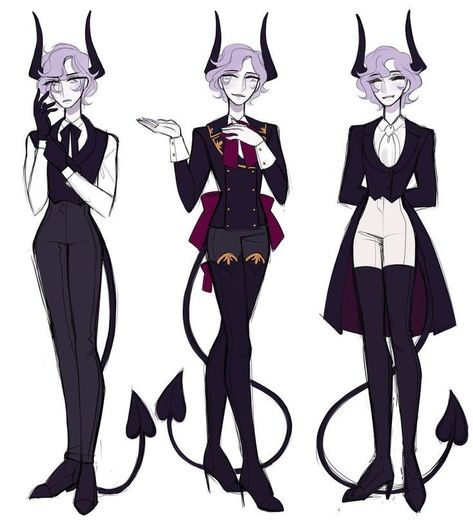 Demon Clothes, Clothes Design Drawing, Vampire Clothes, Thats Me, Ange Demon, Clothing Design Sketches, Drawing Anime Clothes, My My, 영감을 주는 캐릭터