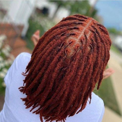 Coloured Locs, Color Locs, College Hair, Colored Locs, Colored Dreads, Loc Ideas, Short Dreadlocks Styles, Long Dreads, Beautiful Locs