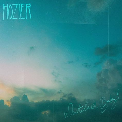 Wasteland Baby Wallpaper, Wasteland Baby Aesthetic, Hozier Album Cover, Ashlee Core, Hozier Wasteland Baby, Talk Hozier, Hozier Poster, Record Player Aesthetic, Blue Study