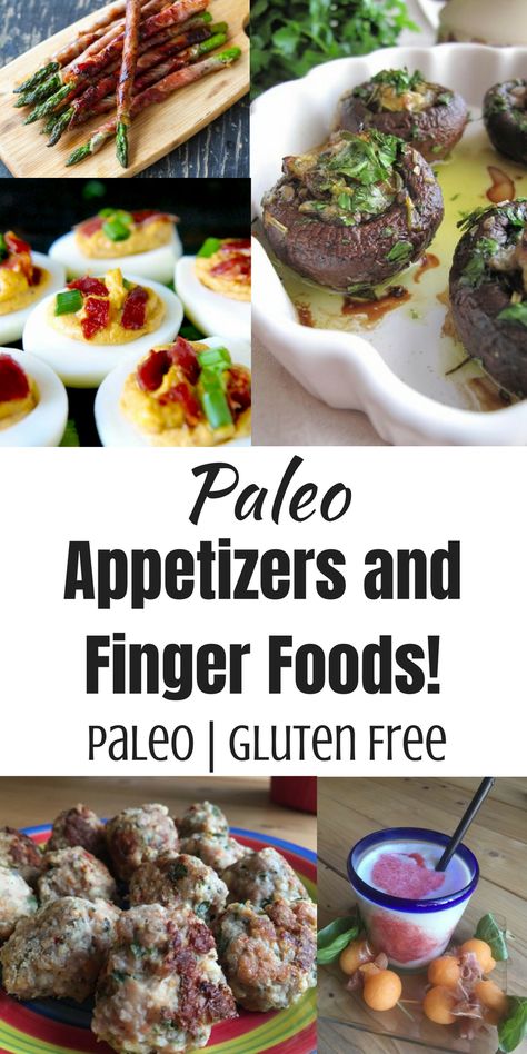 Paleo Appetizers and Finger Foods for Parties! • Oh Snap! Let's Eat! Paleo Party Appetizers, Paleo Finger Foods, Paleo Thanksgiving Appetizers, Paleo Party Food, Paleo Appetizer Recipes, Foods For Parties, Finger Foods For Parties, Paleo Appetizer, Paleo Snacks Easy