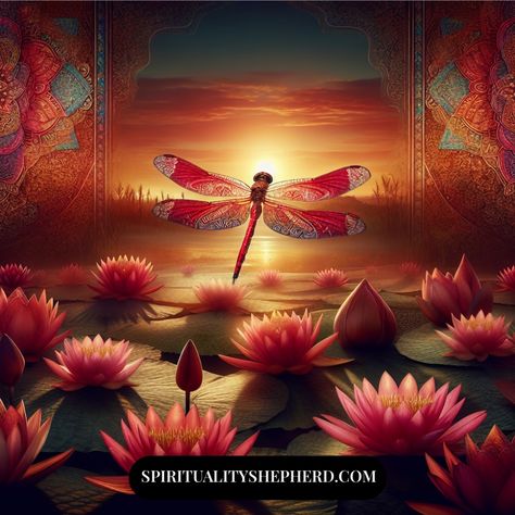 🌟✨ Dive into the enchanting world of the **red dragonfly**! This stunning creature is not just a beauty of nature—it's a powerful symbol of **transformation, good luck, and spiritual messages from the universe**! 🐉❤️ 

Have you encountered a red dragonfly? It could signify a shift in your life, a reminder of your inner strength, or even a visit from a loved one who has passed. 🌈✨ 

Curious about the deeper meanings and how to connect with this magical symbol? Click the link on our page to uncover the mysteries of the red dragonfly! 

Don’t forget to **like this post and follow our account for more insights into spiritual wonders!** 💖📲 Red Dragonfly, Red Meaning, Symbolic Art, Spiritual Messages, Dream Interpretation, Spiritual Meaning, Mystical Creatures, Ancient Cultures, Oracle Cards