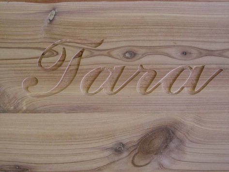 Making your own stencil to route Router Stencils, Router Letter Templates, Routed Wood Signs, Carving Letters In Wood, Letter Outlines, Router Signs, Scroll Saw Name Sign, Script Template, Router Carved Wood Sign