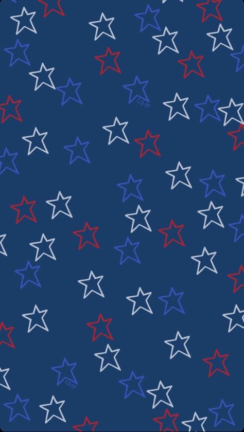 Iphone Wallpaper 4th Of July, Red White And Blue Wallpaper, White And Blue Wallpaper, Callie Danielle, July Wallpaper, 4th Of July Wallpaper, July Background, Holiday Iphone Wallpaper, Cute Summer Wallpapers