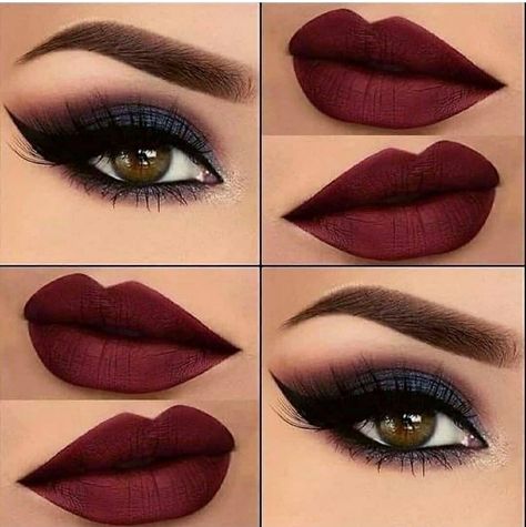 Machiaj Smokey Eyes, Mat Makeup, Maquillage Yeux Cut Crease, Make Up Designs, Makeup Images, Applying Eye Makeup, Make Up Inspiration, Smink Inspiration, Eye Makeup Steps