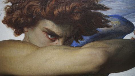 Alexandre Cabanel, Rare Gallery Wallpaper, Rennaissance Art, People To Draw, Ryan Murphy, Gallery Wallpaper, Classical Art, Horror Story, Fallen Angel