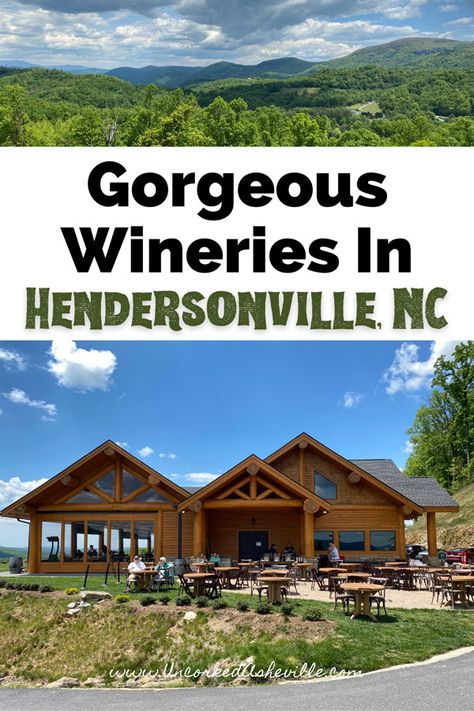 North Carolina Wineries, Nc Wineries, Asheville Hikes, North Carolina Attractions, Hendersonville North Carolina, North Carolina Vacations, Living In North Carolina, Highlands Nc, Carolina Mountains