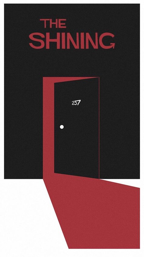 The Shining Book Cover, Door Graphic Design Illustration, Door Typography, Latest Graphic Design Trends, World Poster, Door Poster, Illustrator Design Tutorial, Photoshop Design Ideas, Lovely Poster