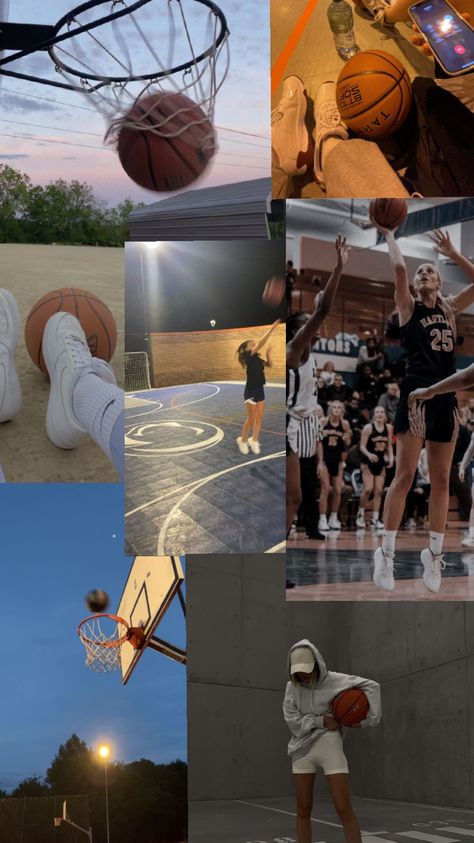 #basketballgirl#basketball Basketball At Night Aesthetic, Aesthetic Basketball Pics, Basketball Girls Aesthetic, Basketball Vision Board, Girl Basketball Aesthetic, Basketball Girl Aesthetic, Basketball Core, Basketball Pics, Cool Basketball Wallpapers