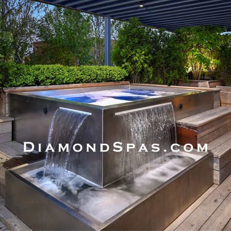 Lap Pool Designs, Luxury Hot Tubs, Endless Pool, Future Bedroom, Luxury Swimming Pools, Cold Plunge, Hot Tub Backyard, Patio Pergola, Tub Ideas