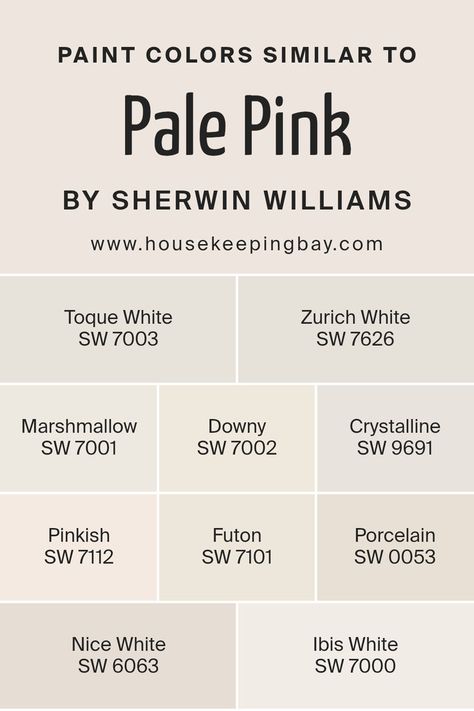 Colors Similar to Pale Pink SW 9696 by Sherwin Williams Neutral Paint With Pink Undertones, Pale Pink Sherwin Williams Paint, Pink Paint Colors Sherwin Williams, Sherwin Williams Color Schemes, Girl Nursery Colors, Nursery Color Scheme, Depth And Complexity, Red Paint Colors, Pink Paint Colors