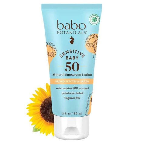 Ecosmetics Is An Authorized Retailer Of Babo Botanicals New Spf 50 Baby Skin Mineral Sunscreen Lotion For Face & Body Glides On Sheer And Is Non-Whitening. Gently Formulated With 100% Non-Nano Zinc Oxide, This Vegan, Lightweight Baby Sunscreen Is Fragrance Free And Formulated For Very Sensitive Skin. Gluten, Soy And Dairy Free. 80 Minutes Water Resistant And Reef Safe. The Formula Was Created By A Mom Of Three. Babo Botanicals, Baby Sunscreen, Tanning Sunscreen, Body Fragrance, Sunscreen Stick, Lightweight Baby, Beach Items, Natural Sunscreen, Sunscreen Spf 50