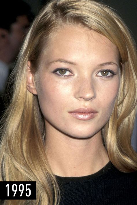 Kate Miss Blonde, Kate Moss Hair Color, Kate Moss Blonde, Kate Moss Makeup, Kate Moss Hair, Blond Highlights, Kate Moss 90s, Boston Style, American Makeup