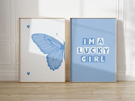 Double Trouble ❤🦋 | Double your happiness with our matchy photo frame bundle! Discounted price! #yourpage #yourpagestudio #customizedproducts #photoframes #butterfly #giftideas #giftshop #giftboxsrilanka #giftforher #wallart Blue Bar Cart, Western Dorm Room, Preppy Dorm Room, Blue Room Decor, Room Gallery Wall, Canvas Art Painting Abstract, Unicorn Room Decor, Bar Cart Print, Girly Apartment Decor