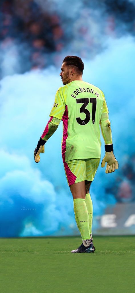 Ederson Manchester City, Manchester City Vs Chelsea, African Animals Photography, Wallpaper Football, Manchester City Wallpaper, Soccer League, Stamford Bridge, Soccer Pictures, Soccer Balls