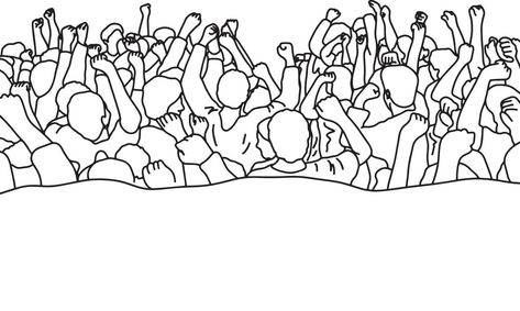 People Simple Drawing, Gboard Keyboard, Gboard Keyboard Theme Aesthetic, Crowd Drawing, A Crowd Of People, Keyboard Theme, Crowd Of People, People Drawing, Drawing Heads