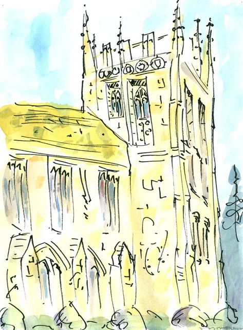 Gothic Tower, College Prints, College Dorm Posters, Watercolor Graduation, Gothic Arch, Unique Graduation Gifts, Russian Architecture, Boston College, Boston University